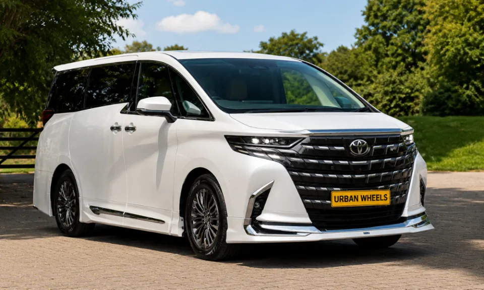 Toyota Alphard minivan available to rent in Nairobi